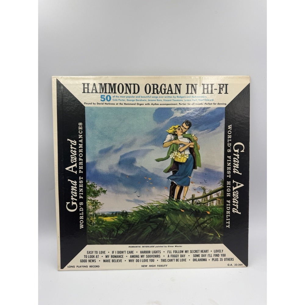 David Harkness - Hammond Organ In Hi-Fi 1958 LP Vinyl Brigade Records P-1364*